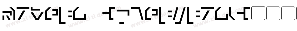 Modern Cybertronic字体转换